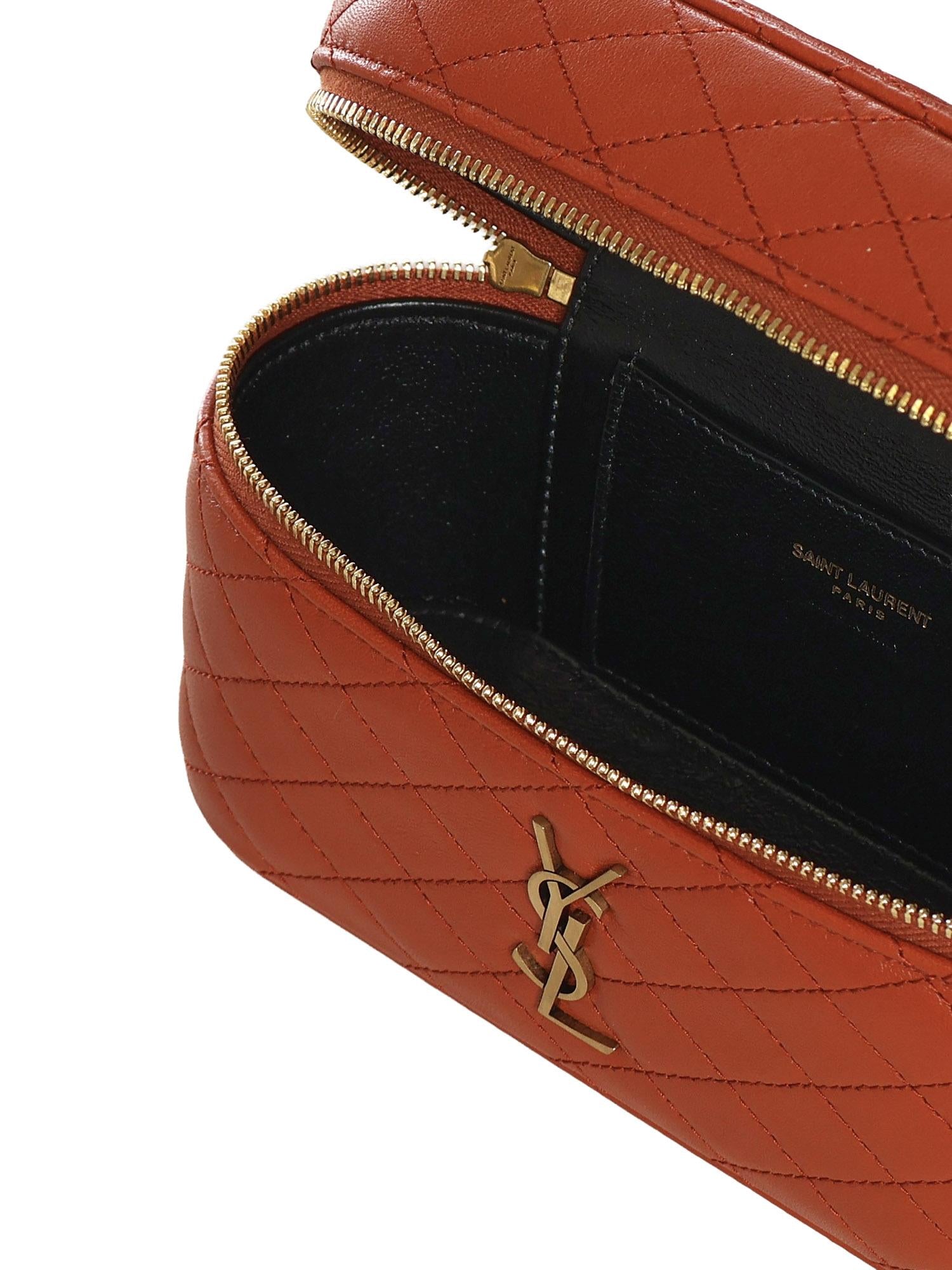 Borsa Vanity Gaby in pelle di agnello 766731 1EL077993 SAINT LAURENT 