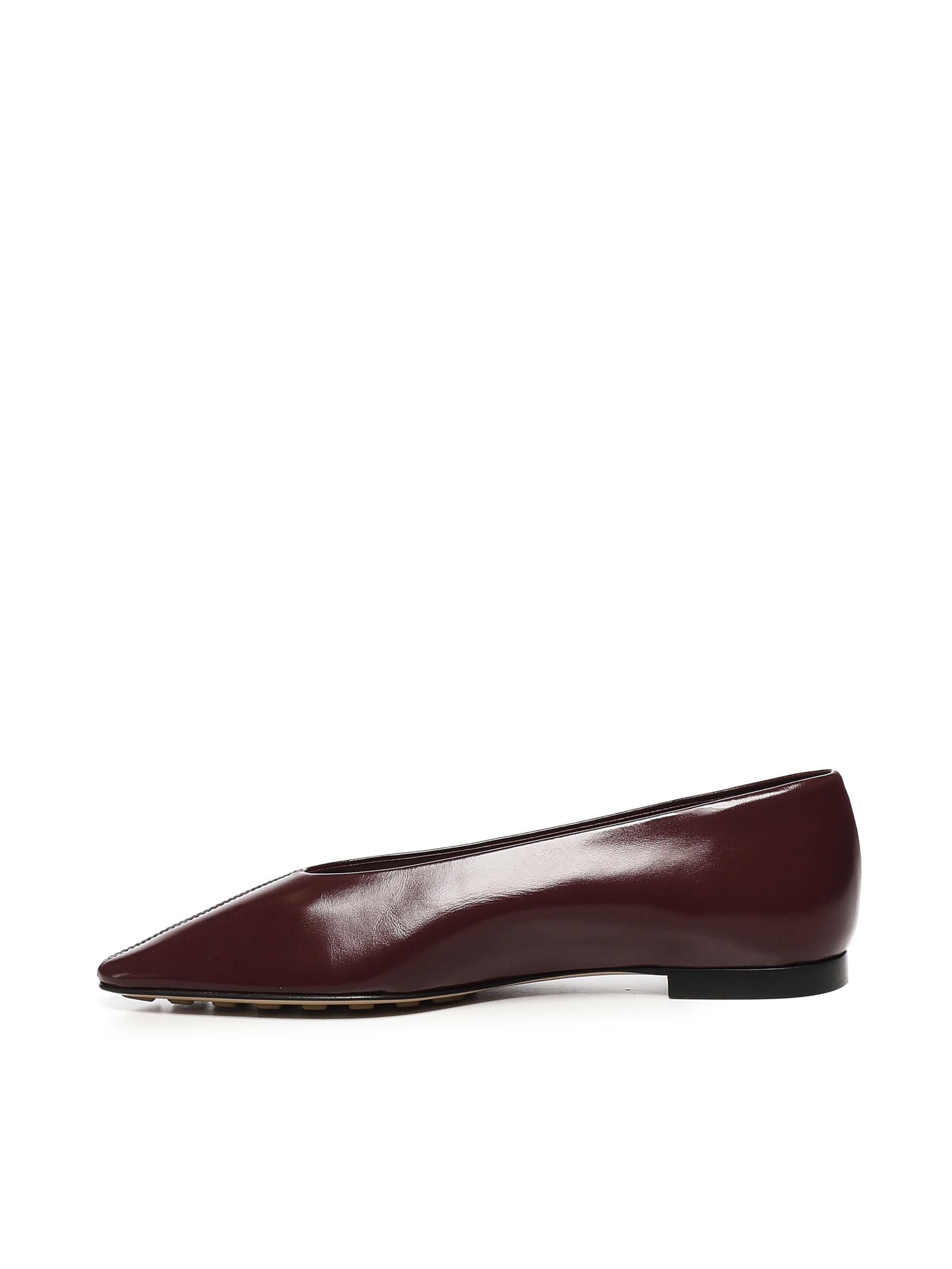 Ballerine Sofia in pelle di vitello lucida 827545 V3H902240 BOTTEGA VENETA 
