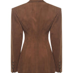Blazer monopetto Ottavia T183021A TNC184CIGAR THE ANDAMANE 