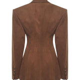 Blazer monopetto Ottavia T183021A TNC184CIGAR THE ANDAMANE 