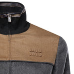 Blouson in velour con zip ML1413 18ZMF0LPX MIU MIU 