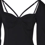 Abito longuette in jersey stretch F6JBHT FUGN7N0000 DOLCE & GABBANA 