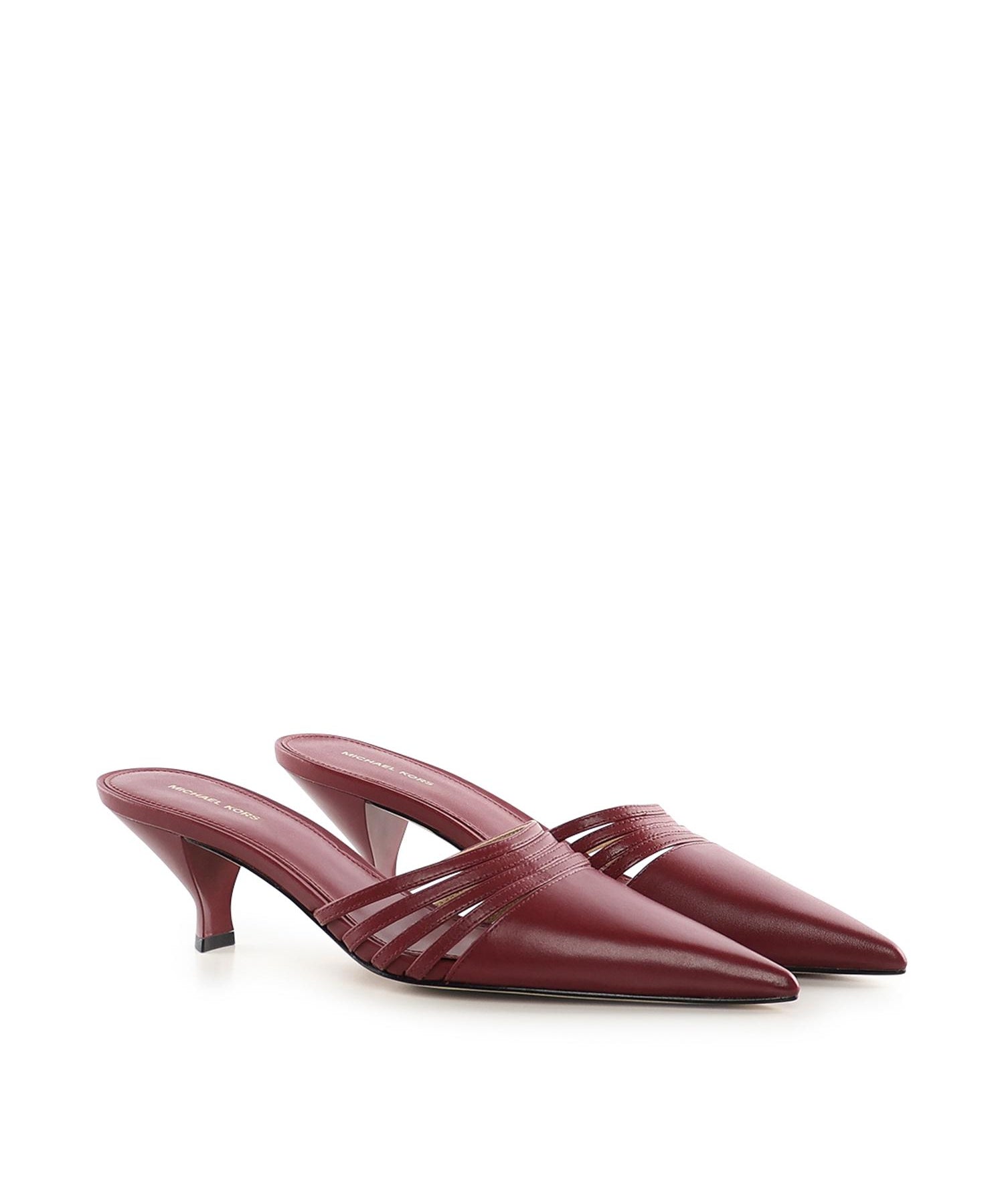 Mule Haisley in pelle 40T5HSMP1L 691. MICHAEL MICHAEL KORS 