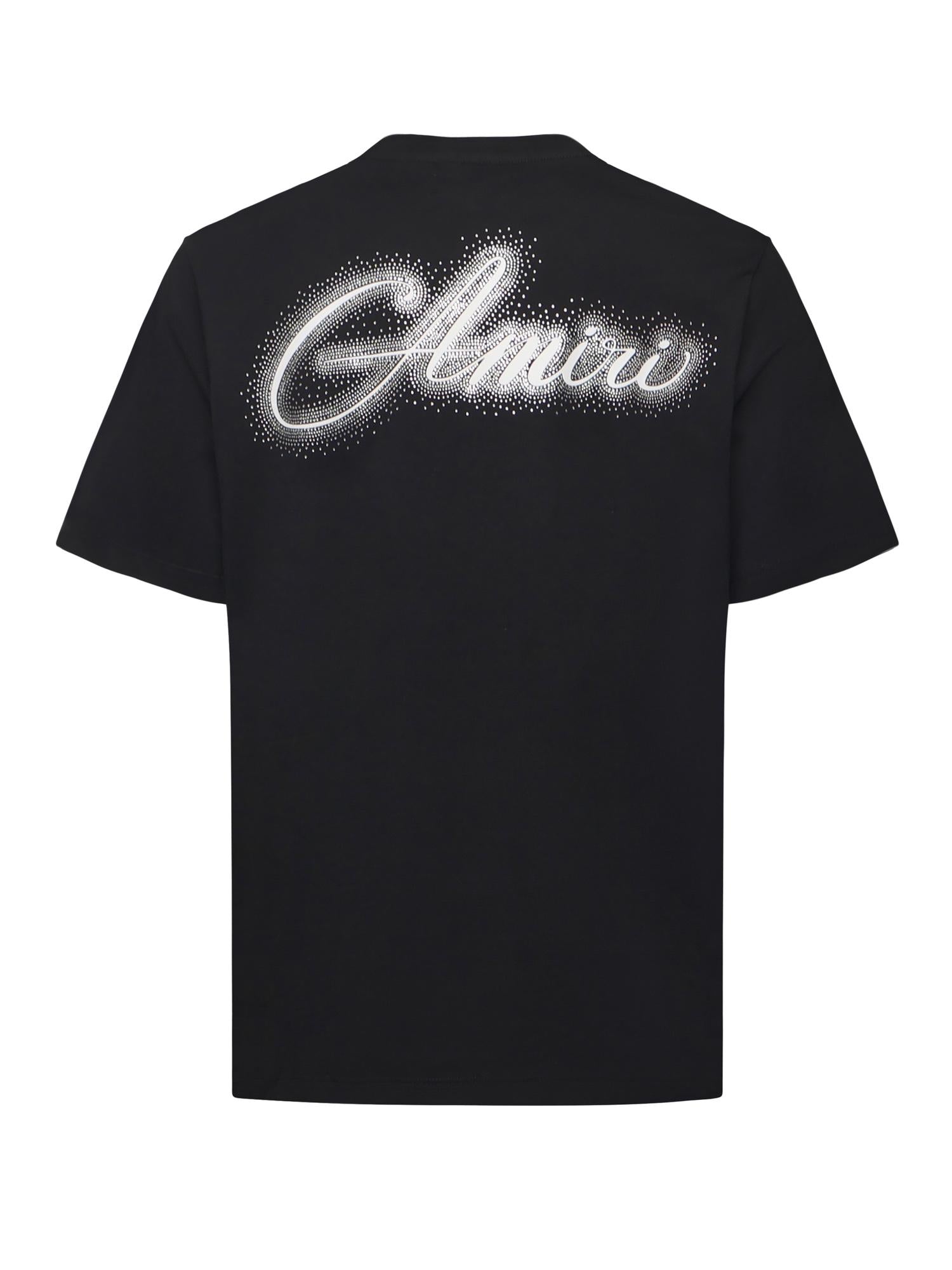 Strass T-shirt in cotone AMJYTE1253 001 AMIRI 