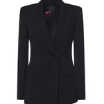 Blazer doppiopetto in viscosa 104218 A2Q2Z99 PINKO 