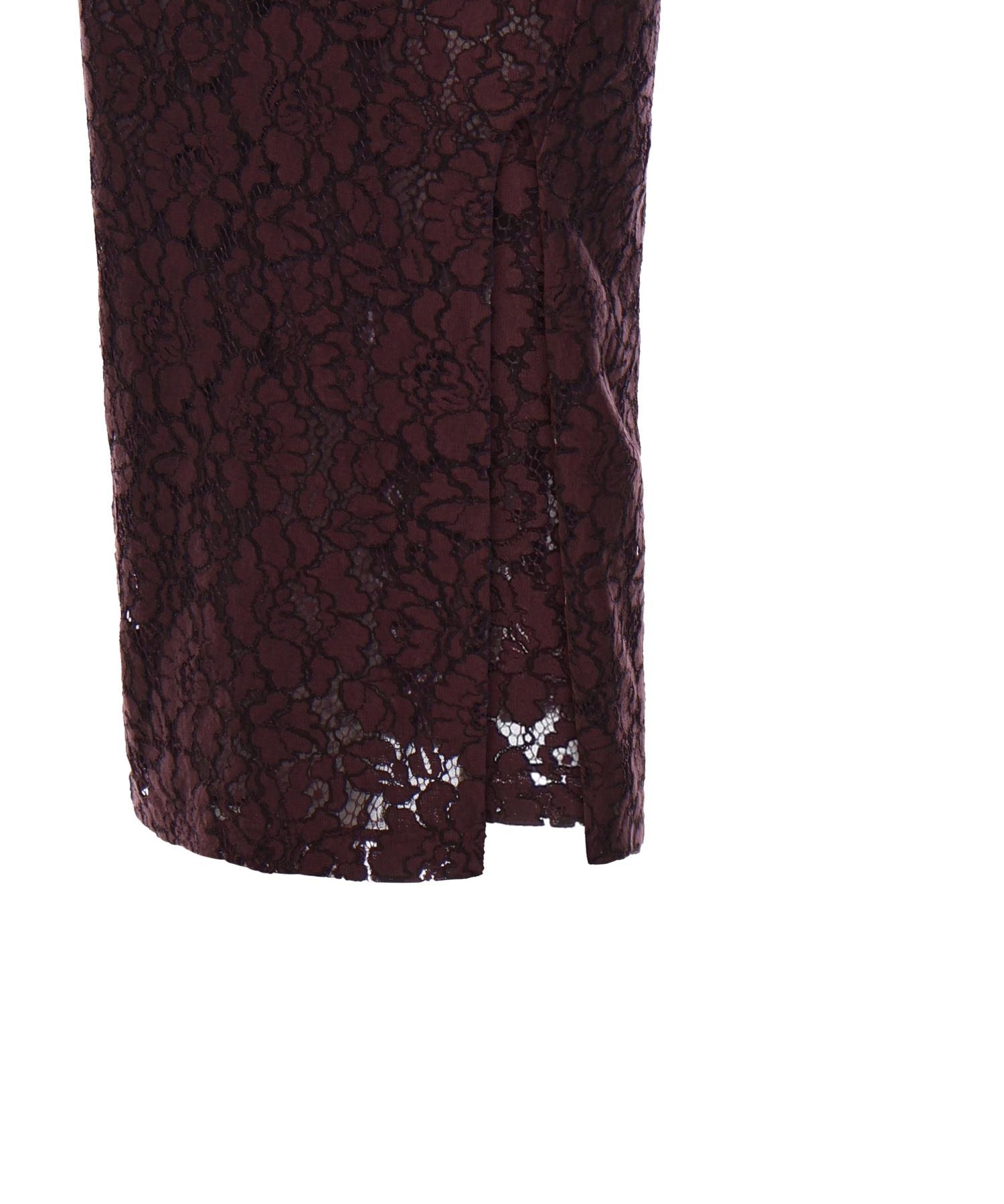 Abito in pizzo floreale 106588 A330R57 PINKO 