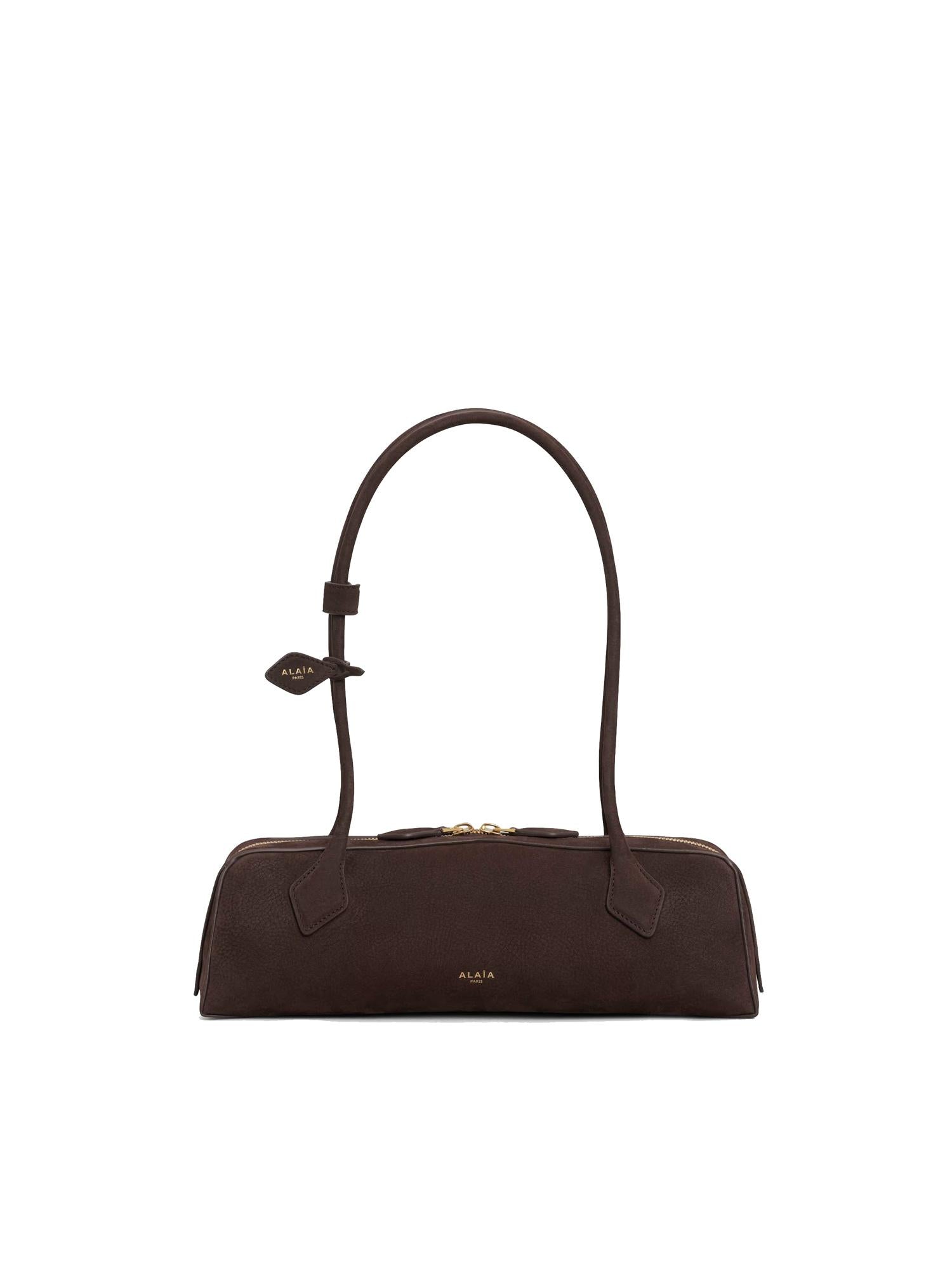Borsa Le Teckel Media in nabuk AA1S06033CA214 741 ALAIA 