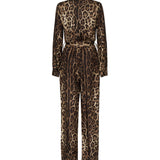 Tuta pigiama in twill di seta F6C1GT HS1ZXHY13M DOLCE & GABBANA 