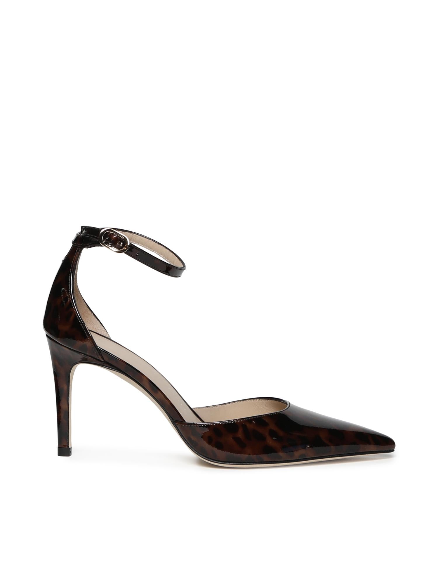 Pumps Stuart Power Strapi in pelle SM492 DBR STUART WEITZMAN 