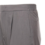 Pantaloni loose con pinces PT005V4 GRY BONSAI 