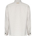 Overshirt in denim con impunture FW1410 AWMLF08QQ FENDI 