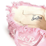 Borsa Vanity in lino con logo VANI022 00142L MC2 SAINT BARTH 