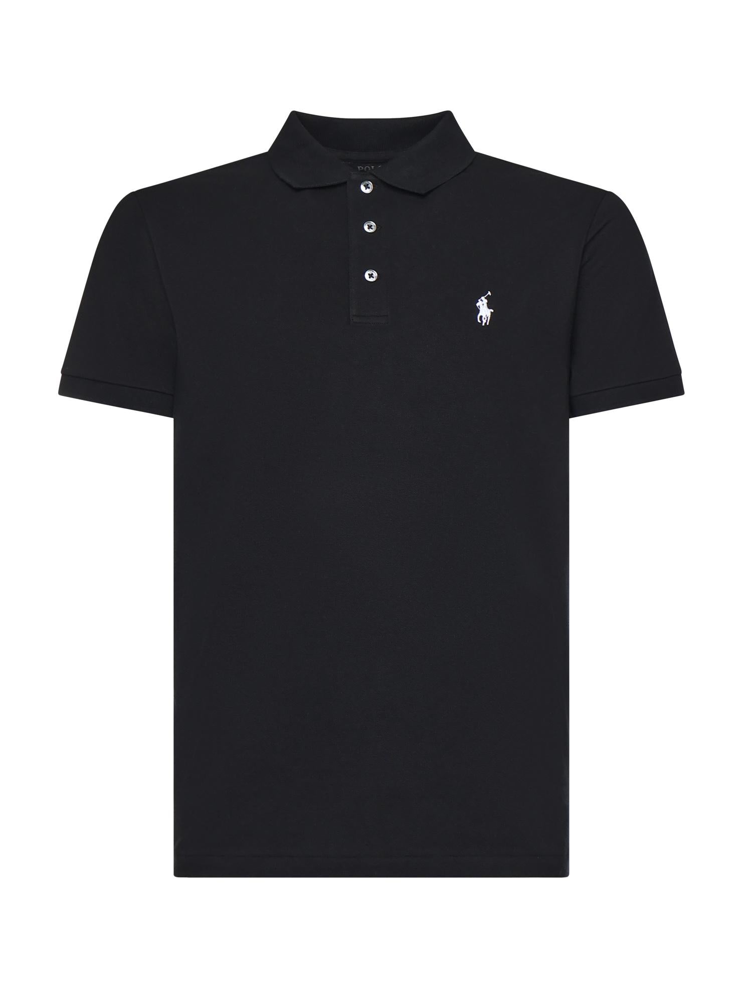 Polo in cotone con logo 710941439 040 POLO RALPH LAUREN 