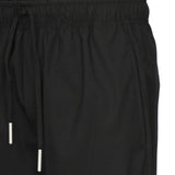 Shorts in misto lino e cotone BYRD -NERO GIULIANO GALIANO 