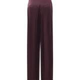 Pantaloni in satin 106601 A1Y5R57 PINKO 
