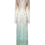 Abito copricostume in viscosa lamé motivo ragnatela dégradé con ricamo MS26SQ0T BR014ESMSMG MISSONI 