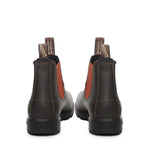 Chelsea boots in pelle 1918 BROWN & TERRACOTTA BLUNDSTONE 