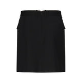 Minigonna in twill di viscosa e lana 838765 TRT011000 BALENCIAGA 