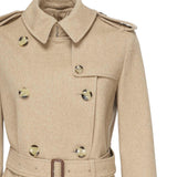 Trench Kensington lungo in cashmere<BR/> 8110787 C3036 BURBERRY 
