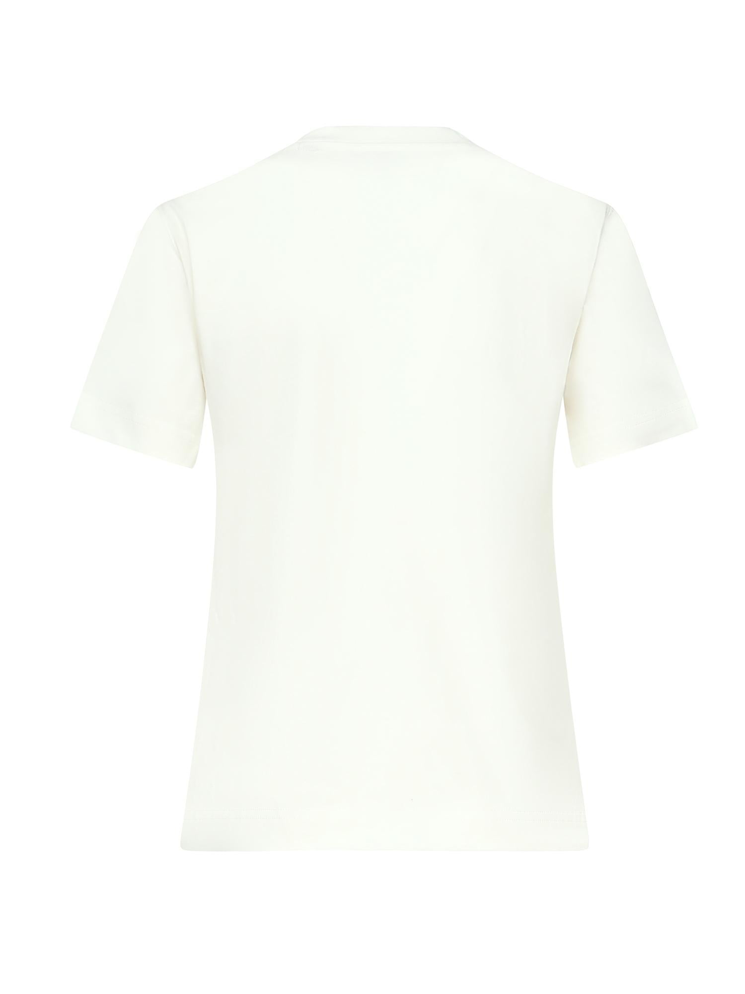T-shirt con EKD a punto croce 8110955 B7078 BURBERRY 