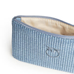 Pochette in rafia con logo Love Birds 106763 A39YE5YQ PINKO 