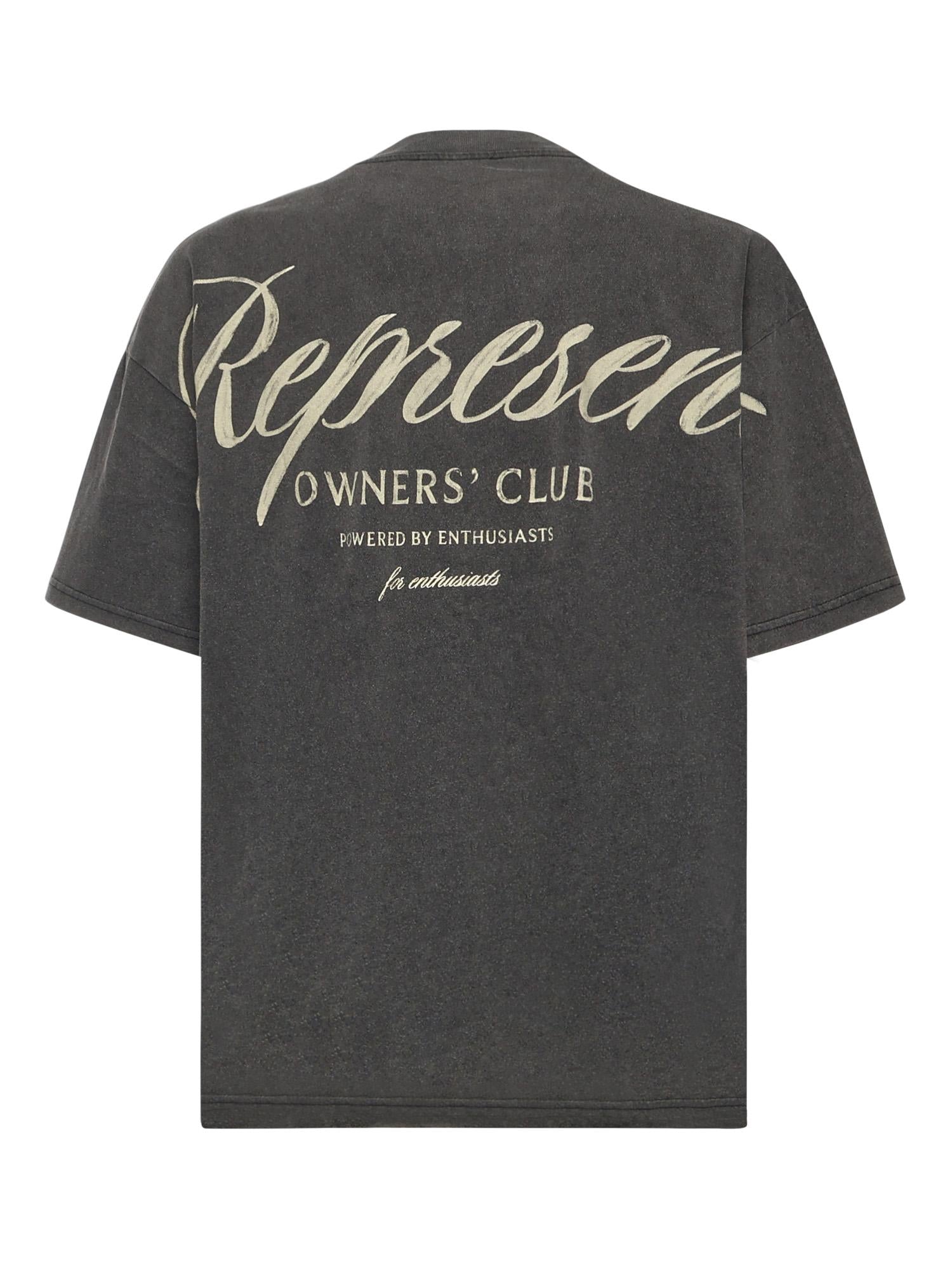 T-shirt Represent Owners Club Script in cotone OCM41201 47 REPRESENT 