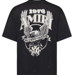 T-shirt Eagle con logo AMTOJR1024 001 AMIRI 