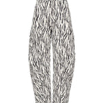 Pantaloini cargo in twill stampato 114339 858 ROTATE 