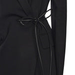 Blazer sartoriale con cintura 2522046031600 001 SPORTMAX 
