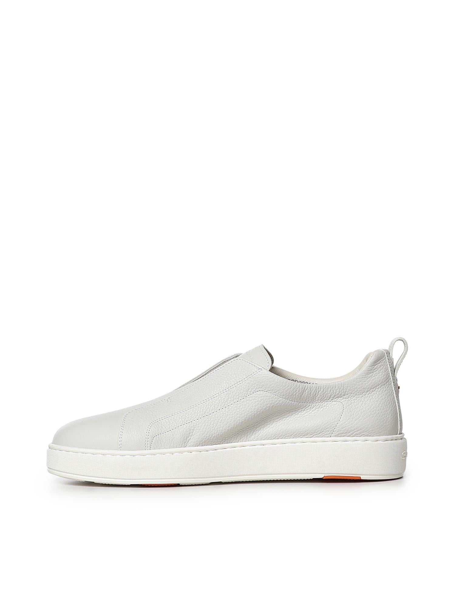 Sneaker slip-on in pelle MBCD22211BART CKAI50 SANTONI 
