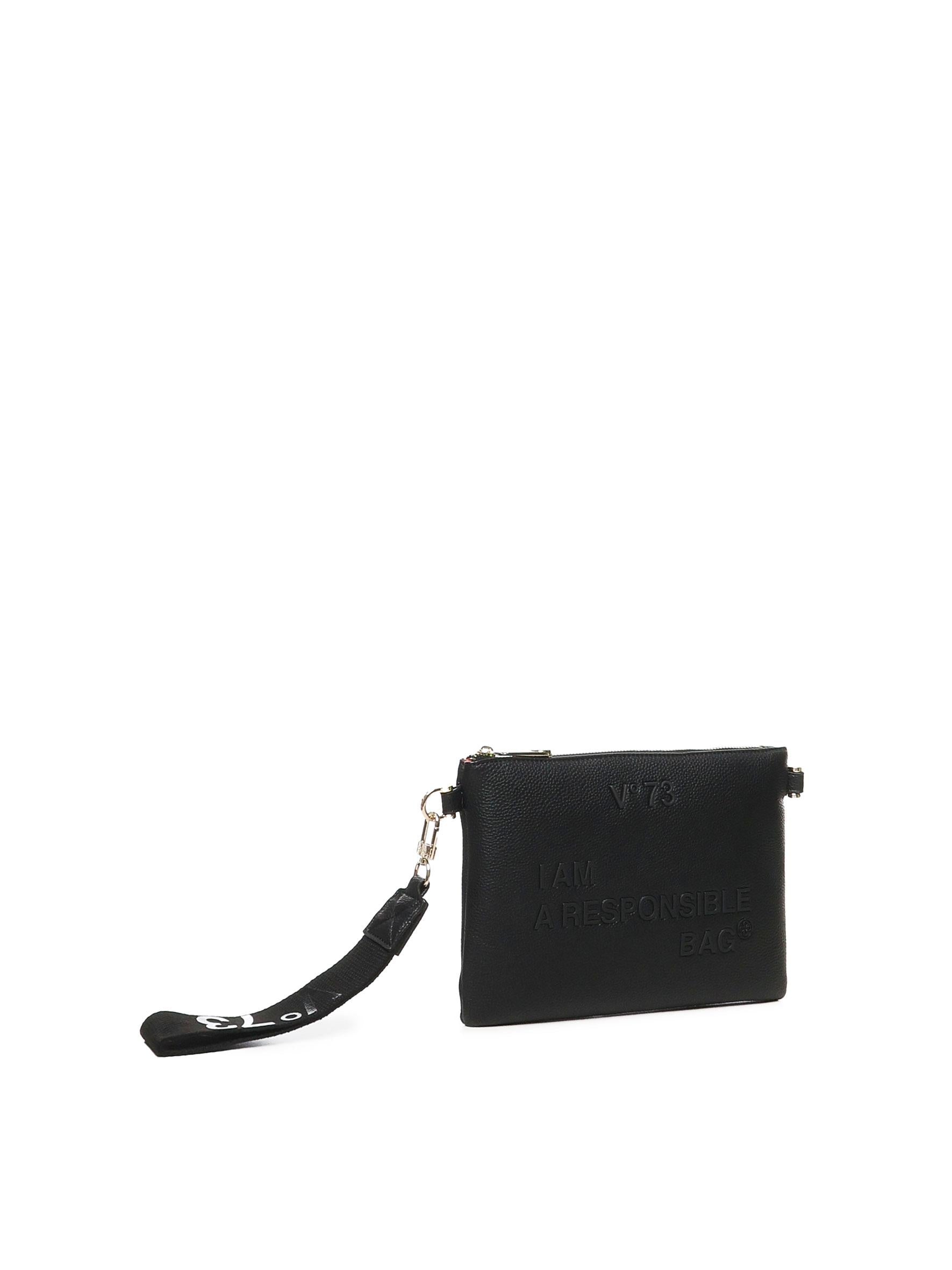 Borsa a tracolla Responsability Now<BR/> 73BS8F306 RESPONSIBILITY NOWNERO V° 73 