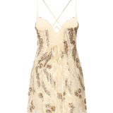 Mini abito Opal CD2819 GOLD FOR LOVE & LEMONS 