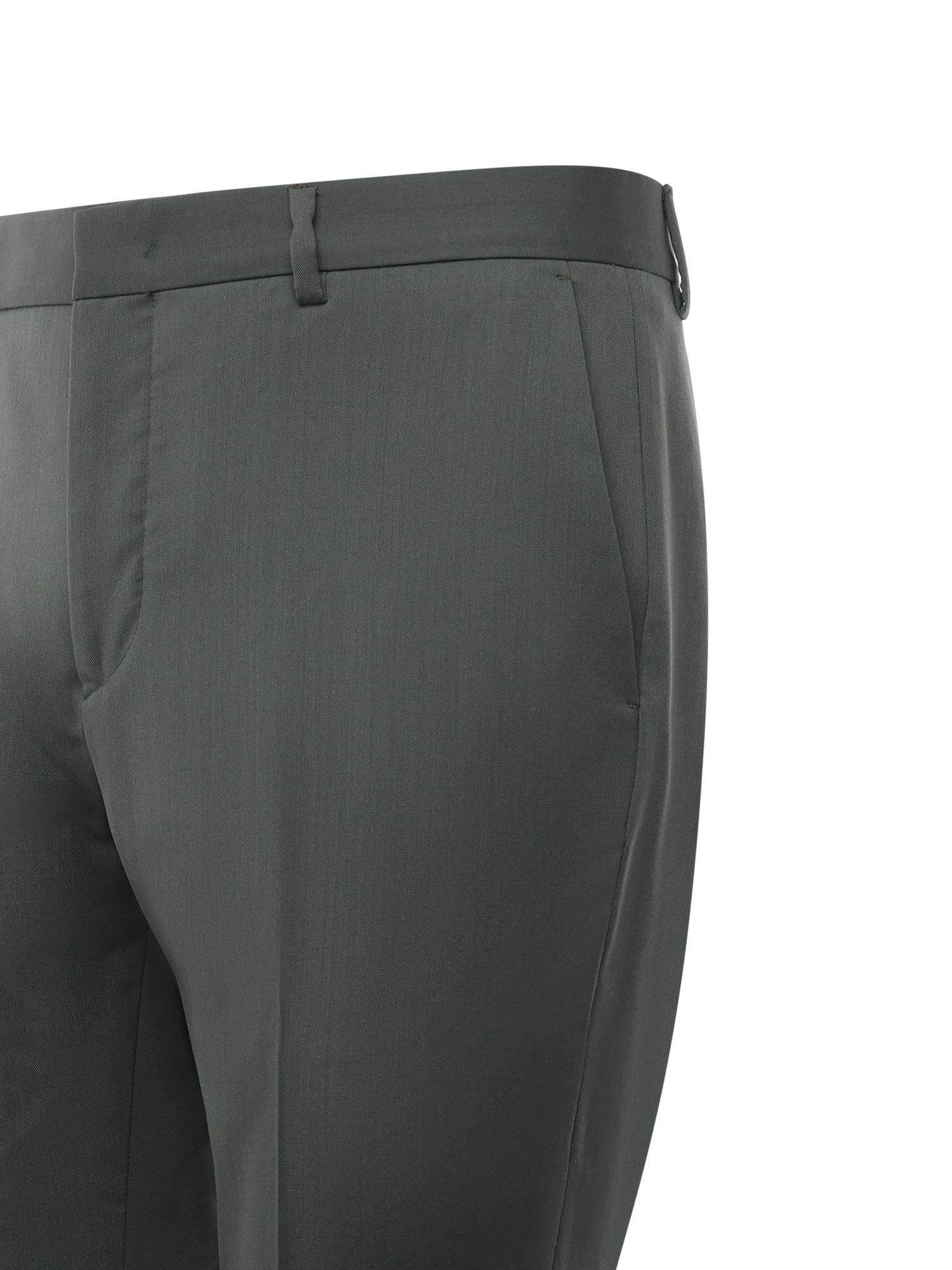 Pantaloni sartoriali in gabardine di misto lana ALEXANDER SHORTER RISV MLRVERDE BEABLE 