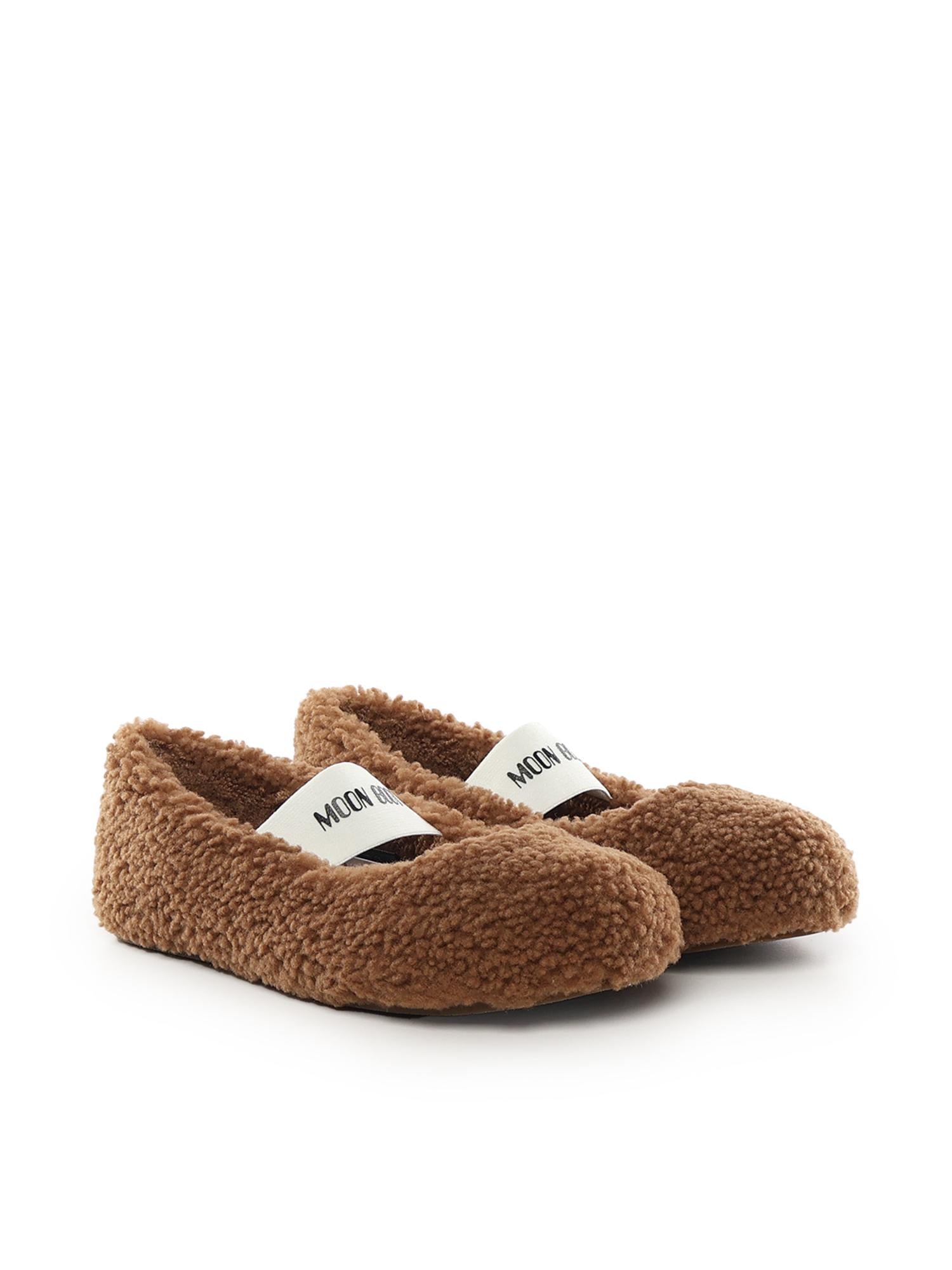 Ballerina in shearling 80D2400010 M008 MOON BOOT 