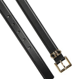 Cintura fissa con doppio Gancini 230346 780415001 FERRAGAMO 