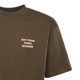 T-shirt "Le T-shirt Slogan" in cotone<BR/> ITS203CO002 KK Drôle de Monsieur 