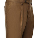 Pantalone Tk America in lino MCFRK3259S26 172 MICHAEL COAL 