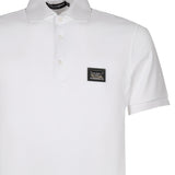 Polo piquet con placca logata G8PL4T G7F2HW0800 DOLCE & GABBANA 