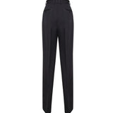 Pantaloni tuxedo in gabardina di lana FTC8ZT FU21EN0000 DOLCE & GABBANA 