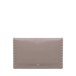 Pouch Rockstud in vitello granato 8W2P0P56 VSHP45 VALENTINO GARAVANI 