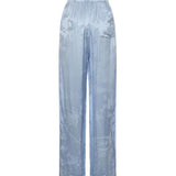 Pantaloni stile pigiama Washed Crayon Allover in seta 850696 TTN105840 BALENCIAGA 