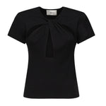 T-shirt cut-out COPJS158F5012 BLACK COPERNI 