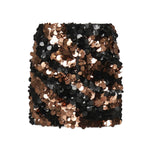 Minigonna Amber con paillettes 5GGD39 6331AFJ7Q MARCIANO BY GUESS 