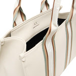 Tote bag con bande a contrasto<BR/> XW000934 AF13685M8126 ARMANI EXCHANGE 