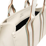 Tote bag con bande a contrasto<BR/> XW000934 AF13685M8126 ARMANI EXCHANGE 