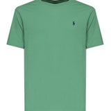 T-shirt in cotone con logo 710671438 409 POLO RALPH LAUREN 