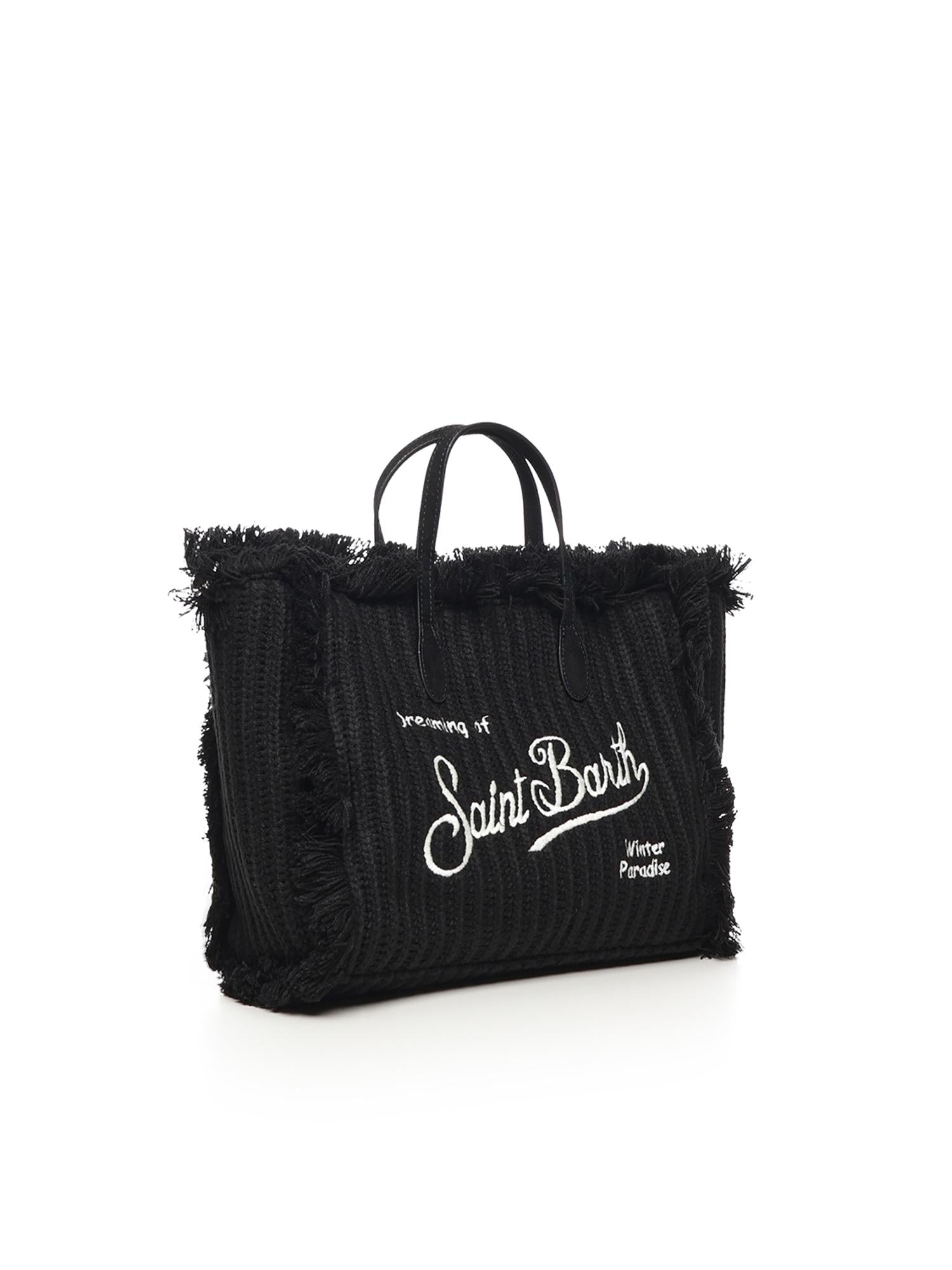Borsa a mano Colette Wool Rib a trecce COL0039 00207I MC2 SAINT BARTH 
