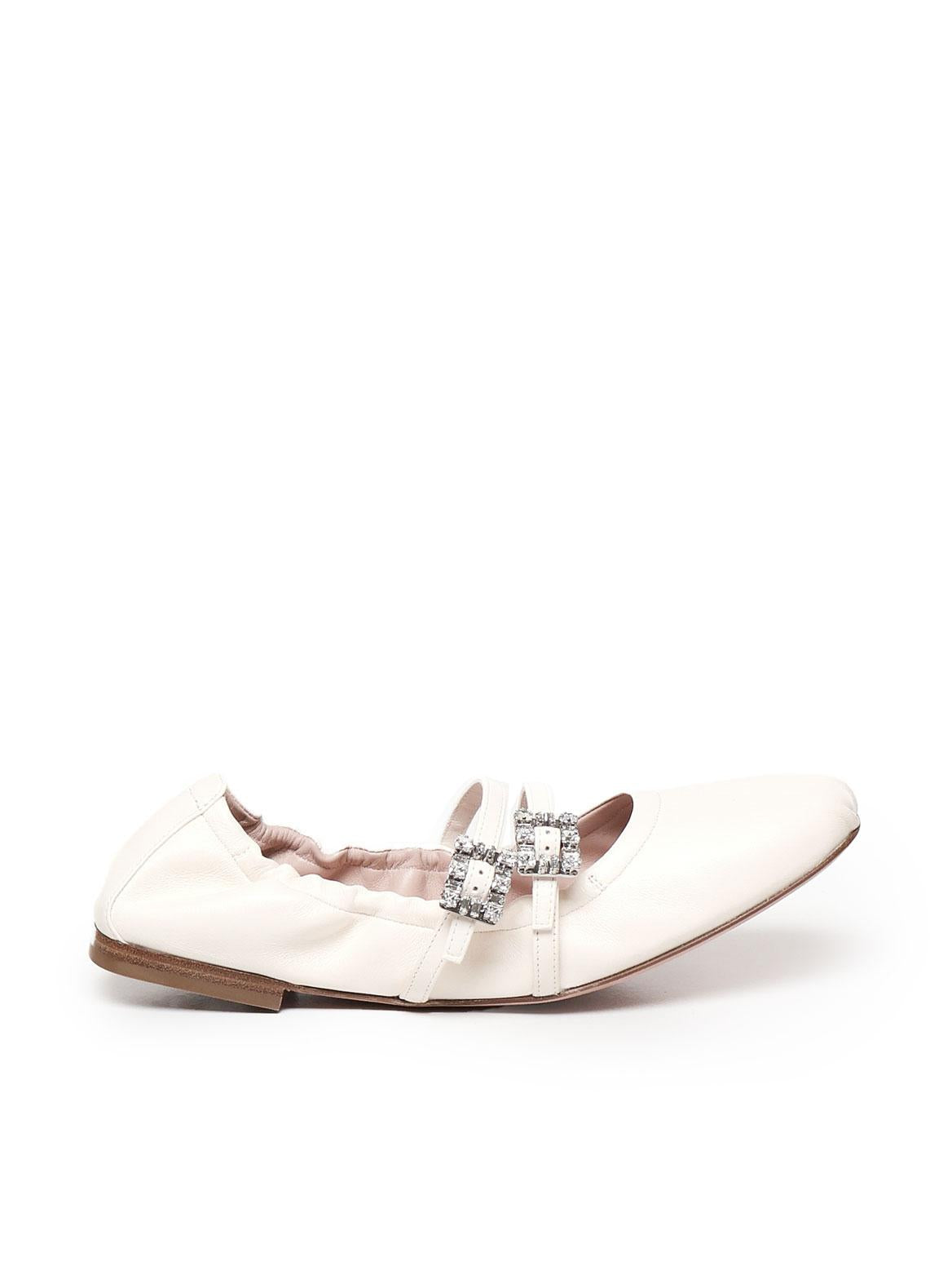 Ballerine con Cinturini in pelle RVW7433907091T C019 ROGER VIVIER 