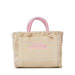 Borsa Vanity micro effetto paglia <BR/> VAMI009 00415L MC2 SAINT BARTH 
