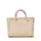 Borsa Vanity micro effetto paglia <BR/> VAMI009 00415L MC2 SAINT BARTH 